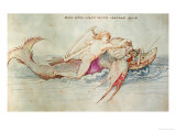 The Greek Poet Arion Riding the Dolphin  Around 1515  Watercolour on Paper