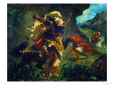 Tiger Hunt  1854