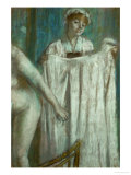 Toilette after the Bath  1888-1889
