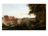 The Collosseum  Seen from the Farnese Gardens  1826
