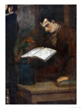The Poet Charles Baudelaire Reading