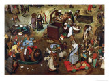 Fight Between Carnival and Lent  Detail