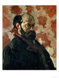Self-Portrait Before a Pink Background  circa 1875