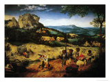Hay Making  the Hay Harvest from the Series of Six Paintings The Seasons