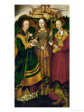 St Catherine's Altar  Triptych on Lime Wood (1506)  Right Panel