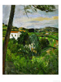 Landscape with Red Rooftops  Also Called Pine-Tree at L'Estaque  1876