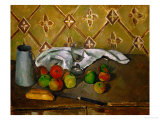 Fruits  Napkin and Milk Jar