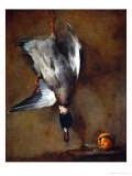Duck  Hung on a Wall  and a Seville Orange