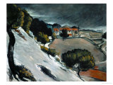 Melting Snow at L'Estaque  1870-71