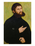 Martin Luther as Junker Joerg  Disguised as a Country Squire