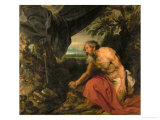 Saint Jerome (Hieronymus)  1625-1627  Painted When Vvan Dyck Worked in Rubens' Workshop