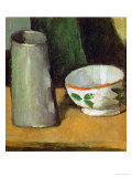 Milk Bowl and Jug  Around 1880