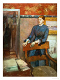 Helene Rouart in Her Father's Study  1886