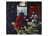 Paul Alexis (Secretary to Zola) Reading to Emile Zola  1869-1870