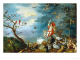 Air: One of the Four Paintings Showing the Four Elements