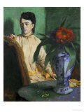Woman with a Chinese Vase  1872