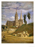 Chartres Cathedral  1830