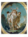 The Three Graces Carrying Amor  God of Love