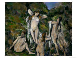 Four Bathers  1888-1890