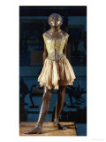 Little Dancer Aged Fourteen  1880-1881  Bronze with Muslin Skirt and Satin Hair Ribbon