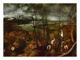 The Dark Day  from the Series The Seasons  1565