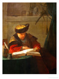 A Chemist in His Laboratory or a Philosopher Reading