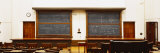 Empty Chairs in a Science Lecture Hall  Rice University  Houston  Texas  USA