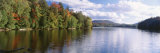 Reflection of Sky in Water  Moose Pond  Essex County  Adirondack Mountains  New York State  USA