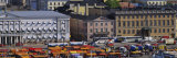 Market along a Harbor  Helsinki  Finland