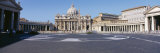 Facade of a Church  St Peter's Basilica  St Peter's Square  Vatican City  Italy