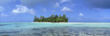 Clouds over an Island  Motutapu  Bora Bora  French Polynesia