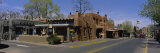Buildings along a Road  Santa Fe  New Mexico  USA