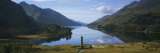 Monument near a Lake  Glenfinnan Monument  Loch Shiel  Highlands Region  Scotland
