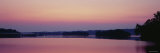 Sunset over a Lake  Kentucky  USA