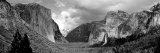 Rock Formations in a Landscape  Yosemite National Park  California  USA