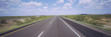 Interstate Highway Passing through a Landscape