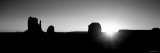 Sunrise at a Landscape  Monument Valley  Utah  USA