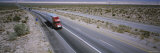Semi-Truck on an Interstate Highway