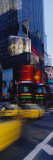 Traffic on a Street  Times Square  Manhattan  New York  USA