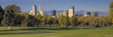 Skyscrapers Around a Golf Course  Denver  Colorado  USA