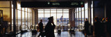 Group of People in an Airport Terminal  O'Hare Airport  Chicago  Illinois  USA
