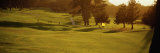 Golf Flag on Presidio Golf Course  San Francisco  California  USA