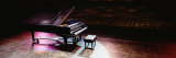 Grand Piano on a Concert Hall Stage  University of Hawaii  Hilo  Hawaii  USA