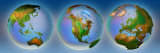 Three Globes