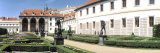 Tourists in a Garden  Valdstejnska Garden  Mala Strana  Prague  Czech Republic