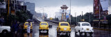 Cars on the Road  Calcutta  West Bengal  India