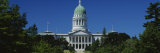 Facade of a Building  State Capitol Building  Augusta  Maine  USA