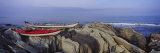 Two Kayaks on a Cliff  Cherry Hill  Nova Scotia  Canada