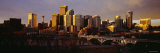 Buildings at the Waterfront  Bow River  Calgary  Alberta  Canada