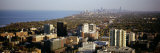 City at the Coast with Chicago in the Background  Evanston  Illinois  USA